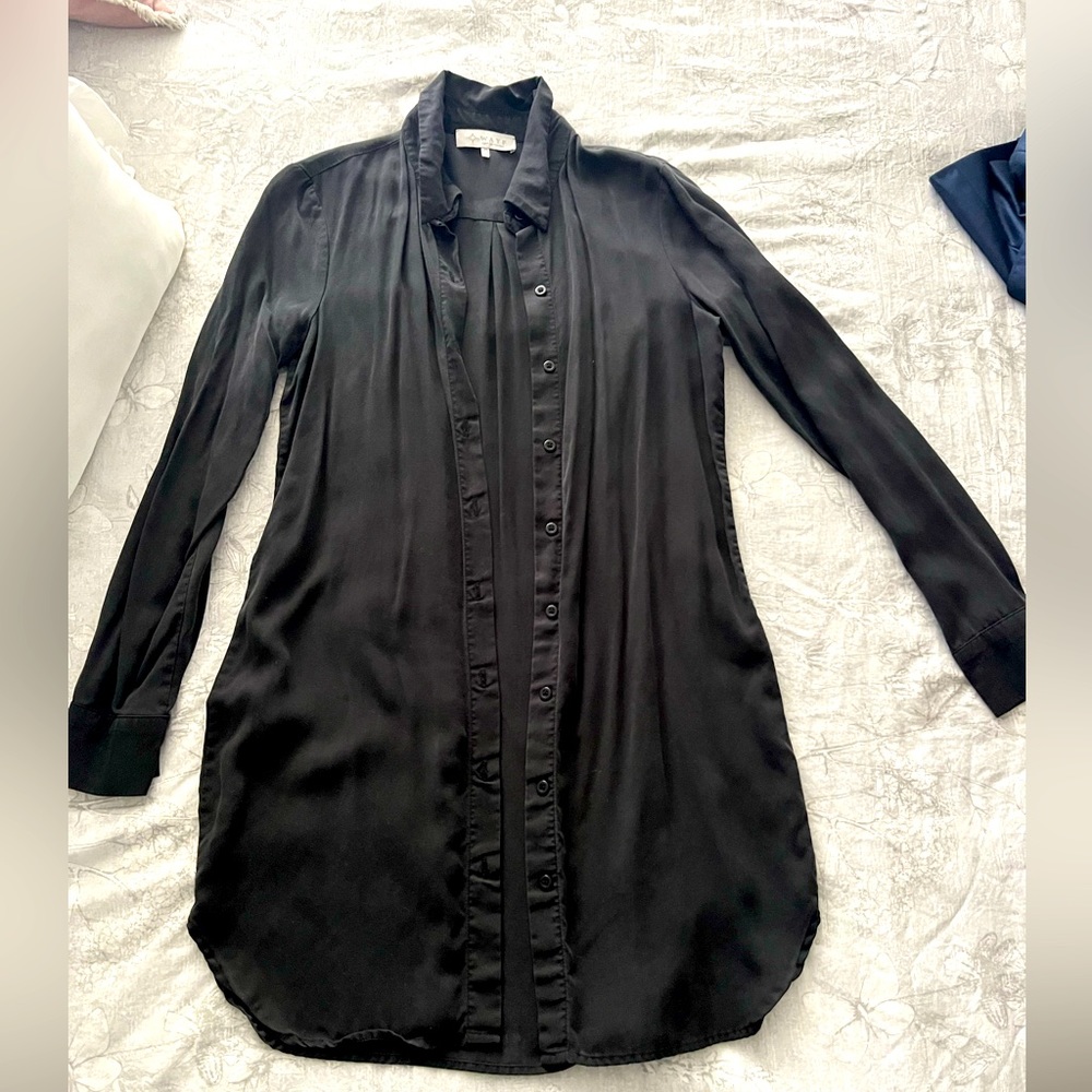 Black long sleeve dress
